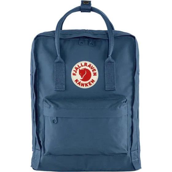 FJALLRAVEN KÄNKEN Zaino Classico in Vinile - Blu Navy