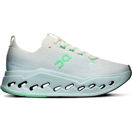 On Cloudsurfer Max beige verde donna - 38.5