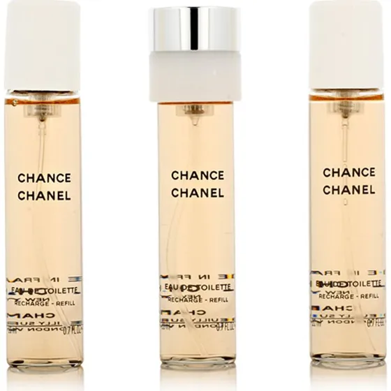CHANEL Chance Eau de Toilette Twist and Spray 3x20 ml