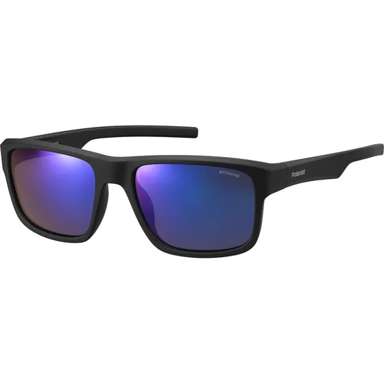 Polaroid PLD 3018/S DL5/JY Occhiali da Sole Squadrati Nero/Blu