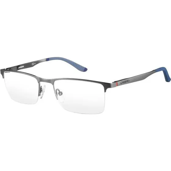 Carrera CA 8810 Occhiali da Vista Uomo Geometrici in Acciaio