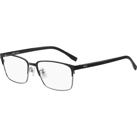 Hugo Boss BOSS 0808/F QIL Montature da Vista Titanio Nero Opaco