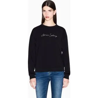 Felpa Armani Exchange Essential Nera Donna - XS