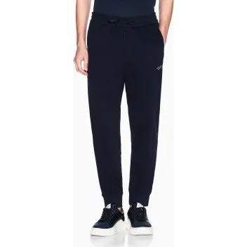 Armani Exchange Pantaloni Jogger Logo Tonal Blu Navy XL