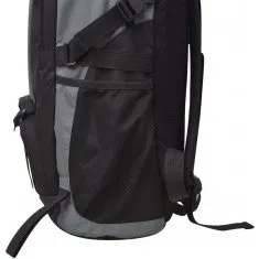 vidaXL Zaino da Trekking 40L Nero Grigio