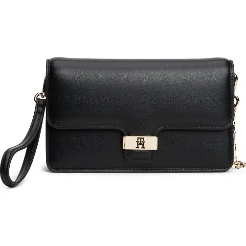 Tommy Hilfiger Pochette Heritage Nera 20,5 cm