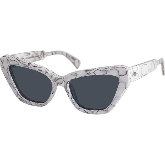 XLAB Panay Occhiali da Sole Cat Eye Rosa Striato Polarizzati