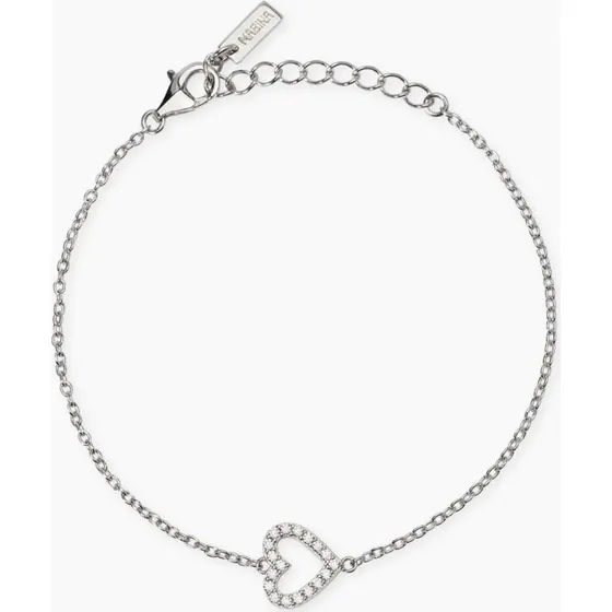 Mabina Bracciale Cuore Diamanti Lab-Grown 925