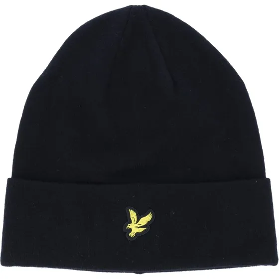 Lyle & Scott Berretto Logo Nero Uomo HE2313A