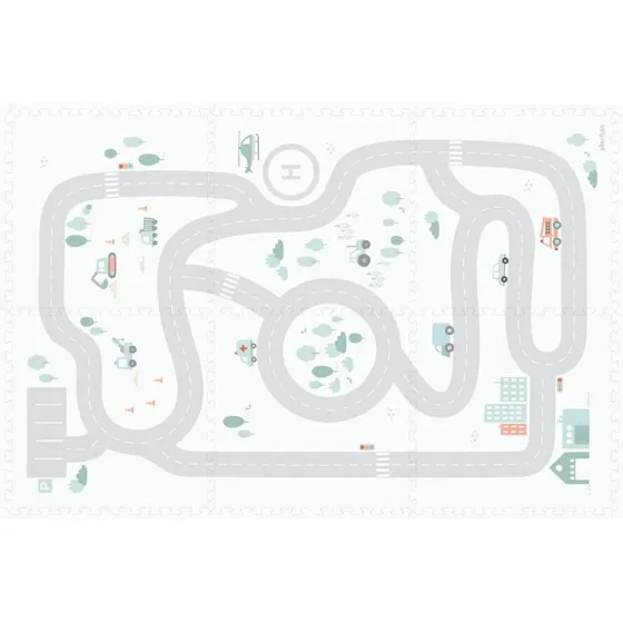 Play&Go Tappeto Puzzle EVA 120x180 cm