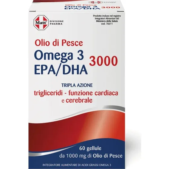 Omega 3 EPA/DHA 3000 Matt