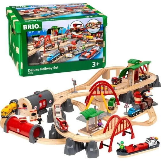 Brio Set Ferrovia Deluxe 33052