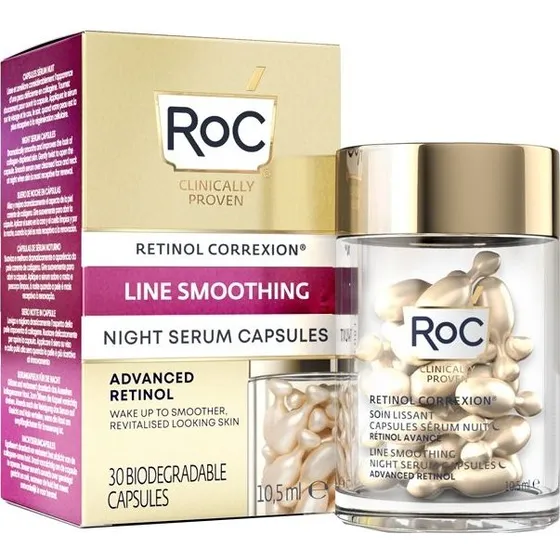 ROC Retinol Correxion Line Smoothing Siero Notte 30 Capsule