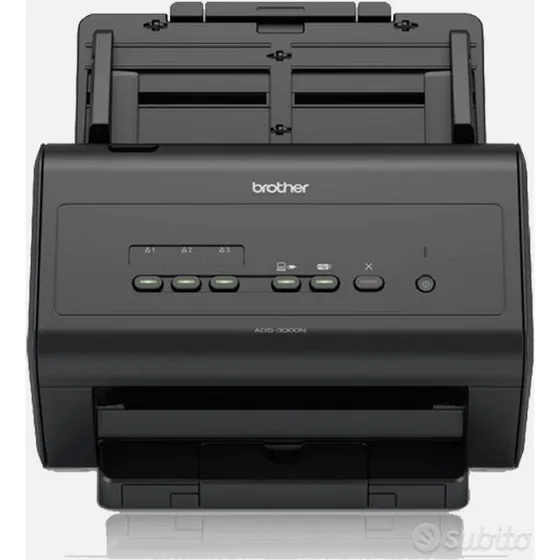 Brother ADS-3000N Scanner ADF 50 pagine/min, Nero