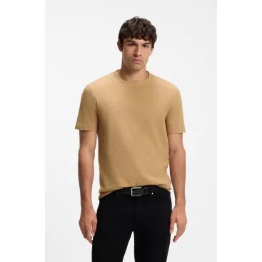 BOSS T-shirt Tiburt 240 beige uomo - Taglia L
