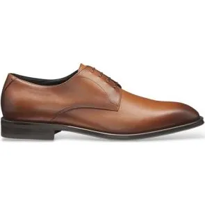 BOSS Scarpe Derby Derrek in Pelle Marrone