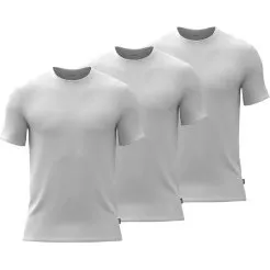 BOSS Set di 3 Magliette in Bambù da Uomo - Bianco, XL