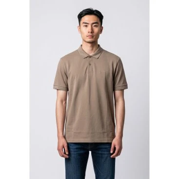 BOSS Polo Pio 1 Marrone Verdastro - Cotone - M