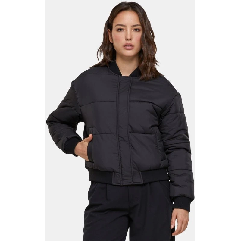 Giacca Urban Classics Nera in Poliestere Leggera