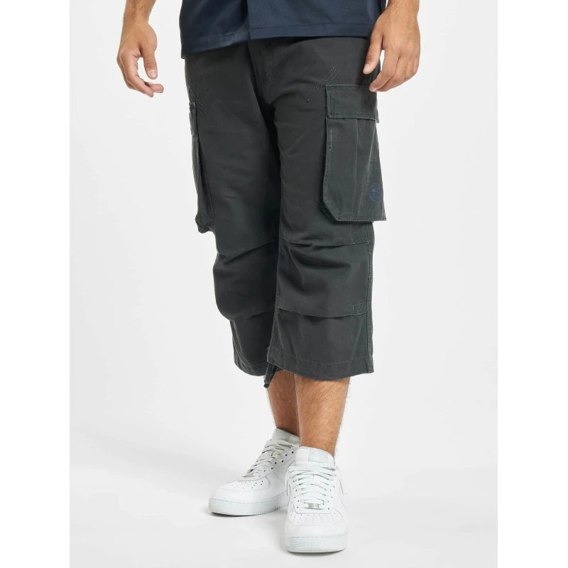Brandit Pantaloncini Casual in Cotone Antracite