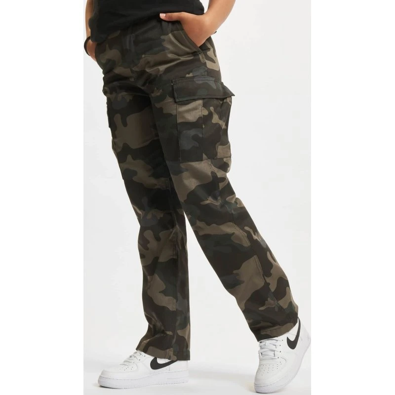 Jeans Cargo Brandit Unisex Mimetici con Tasche con Zip