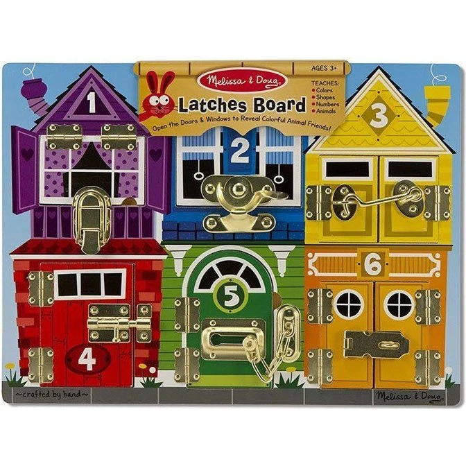 Melissa & Doug Sblocca e Conta - Puzzle in Legno