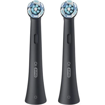 Oral-B Testine Ricambio iO Ultimate Clean Nero 2 Pezzi