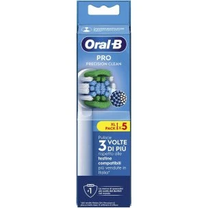 Oral-B Precision Clean - 5 Testine di Ricambio