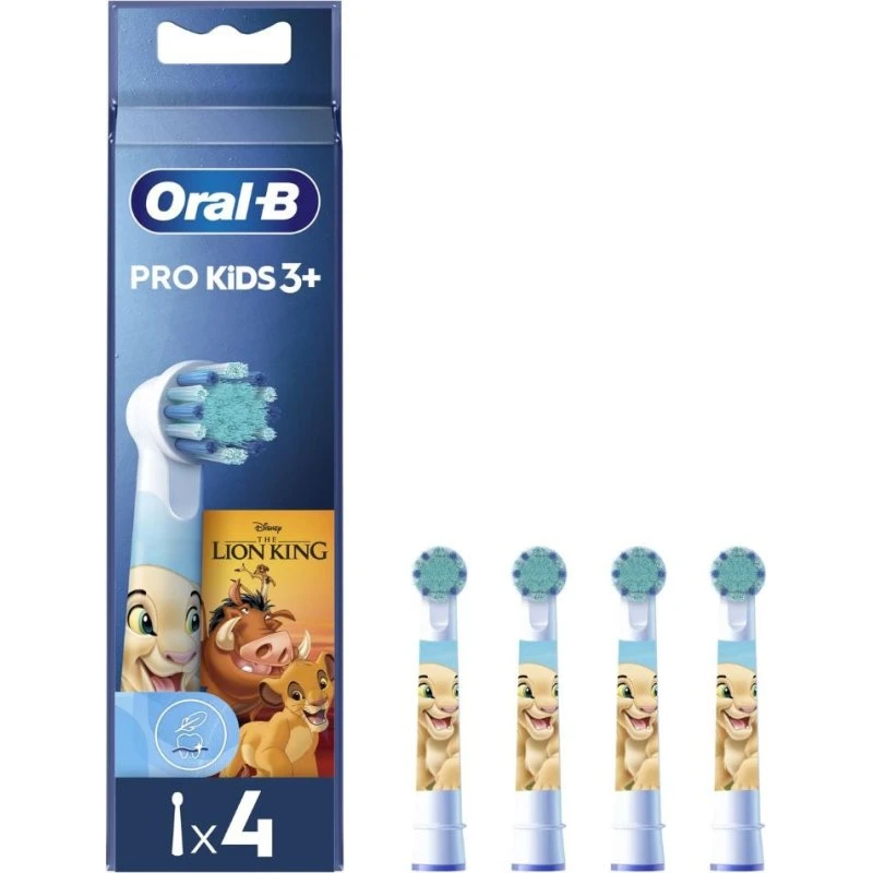 Oral-B Pro Kids 3+ Re Leone 4 Testine Ricambio