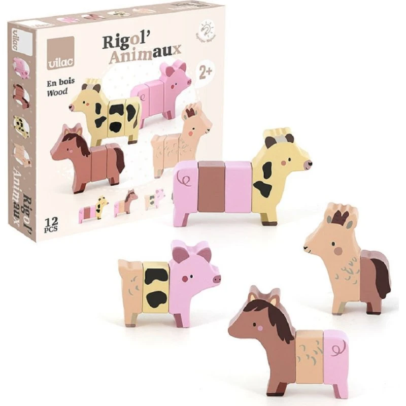 Vilac Puzzle Magnetico Animali della Fattoria