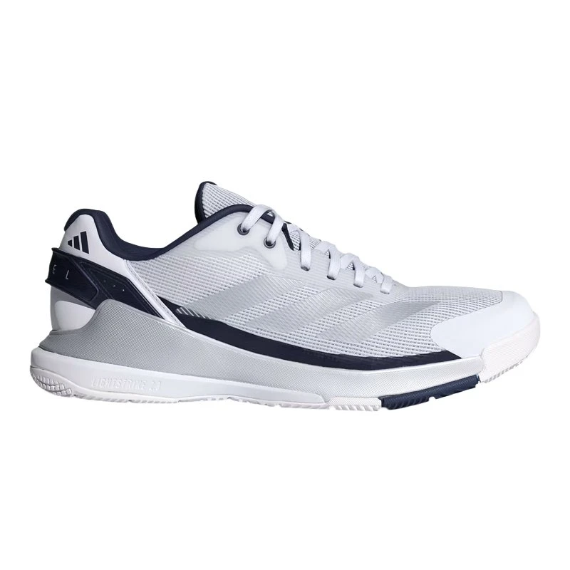 Adidas Crazyquick LS Scarpe da Padel Bianco/Blu Navy