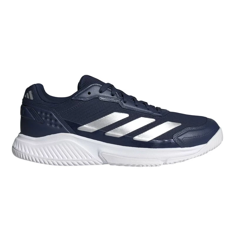 Adidas Courtquick Scarpe da Padel Blu Navy/Argento