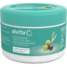 Alvita Crema Corpo Nutriente Olio d'Oliva 300 ml