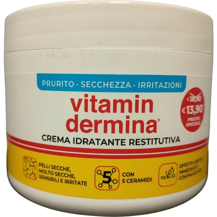 Vitamindermina Crema Idratante 400 ml