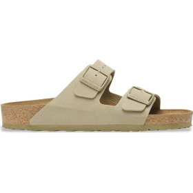 Birkenstock Arizona Sandali Uomo in Pelle Verde Kaki