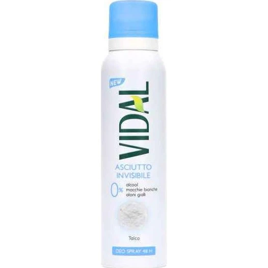 Vidal Deodorante Spray Talco 150ml
