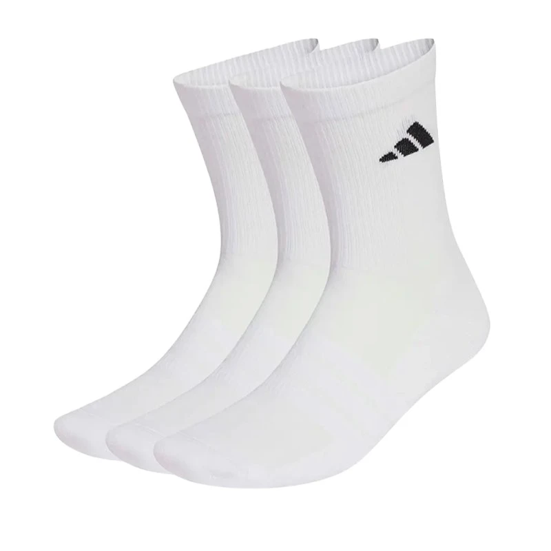 Adidas Calzini Essenziale Crew Bianco - Pacchetto da 3
