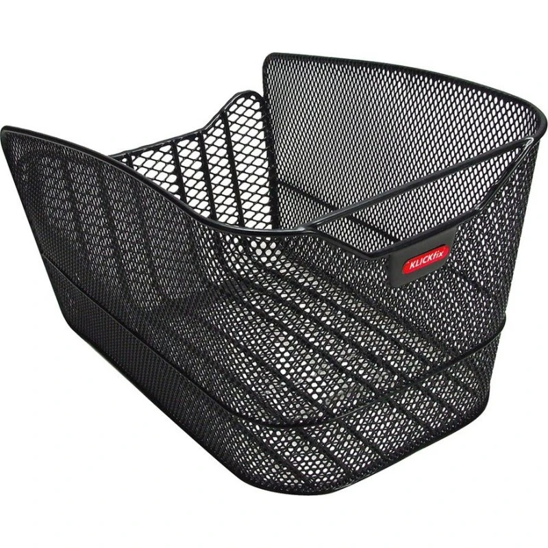 KLICKfix Citymax Fix Cestino Posterio 23x22,5x36cm Nero