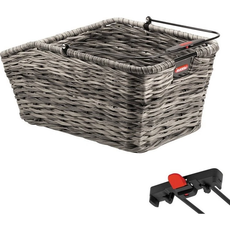 KLICKfix Structura Cestino Posteriore Grigio 44x24x20cm