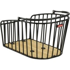 KLICKfix Cestino Alumino GT 21L Nero/Marrone
