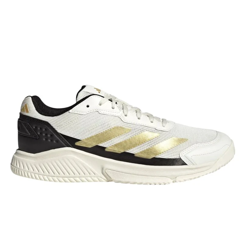 adidas Courtquick beige nero dorato - 44 2/3