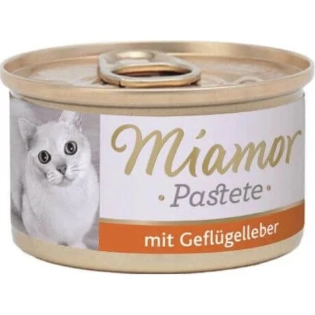 Miamor Paté Fegato di Pollame per Gatti - 85 g