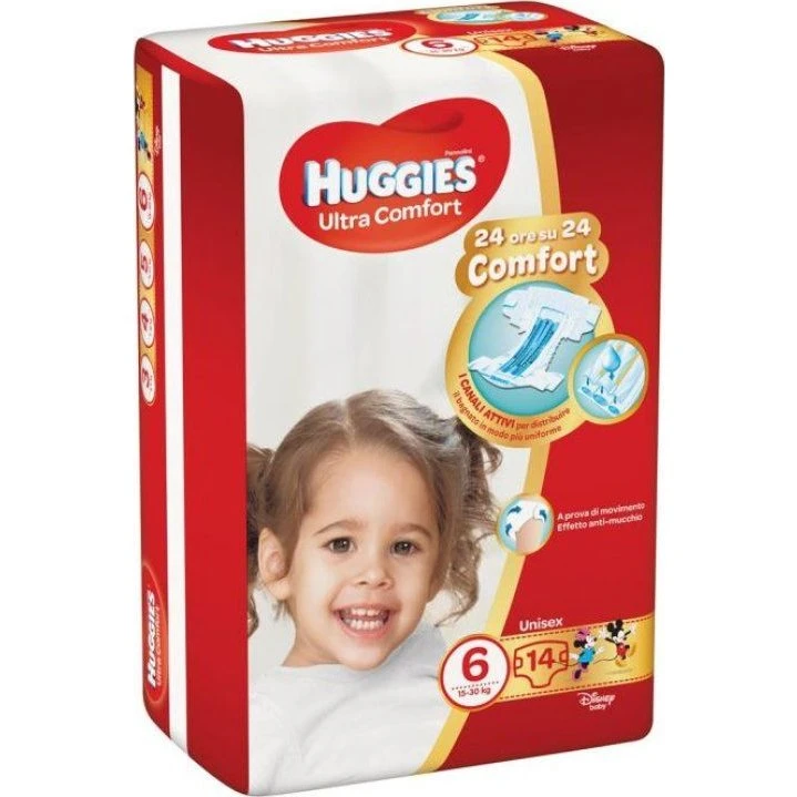 Huggies Little Movers Taglia 3 - 126 Pezzi