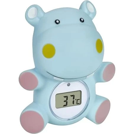 TFA Dostmann HIPPO Termometro Digitale da Bagno Blu