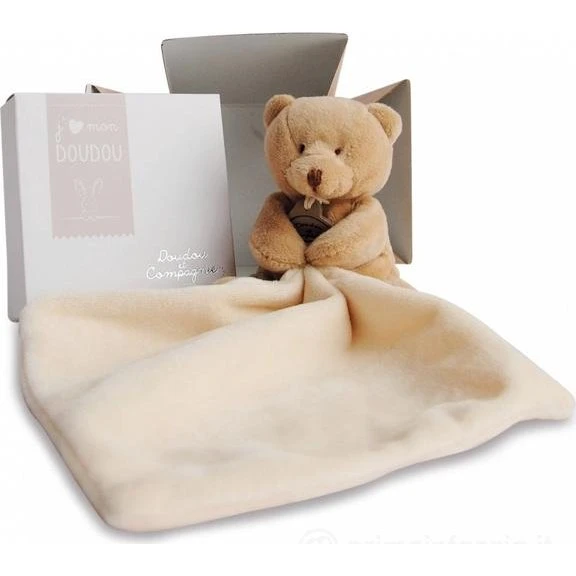Doudou et Compagnie Orsetto Fazzoletto Portafiori 10 cm
