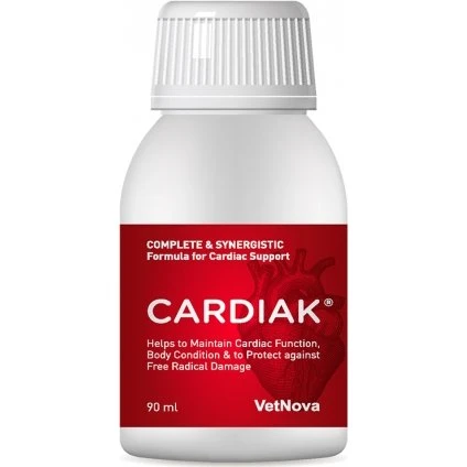 Vetnova Cardiak 90 ml - Integratore Cardiaco per Cani e Gatti