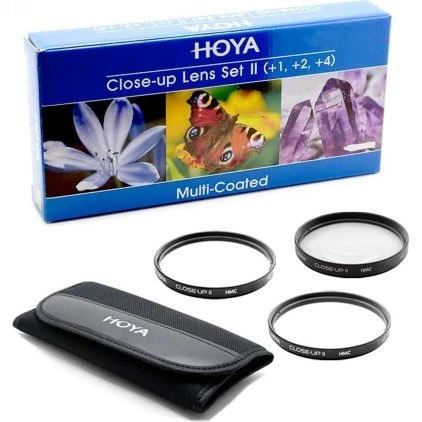 HOYA FILTRO CLOSE-UP SET II +1 +2 +4 58MM
