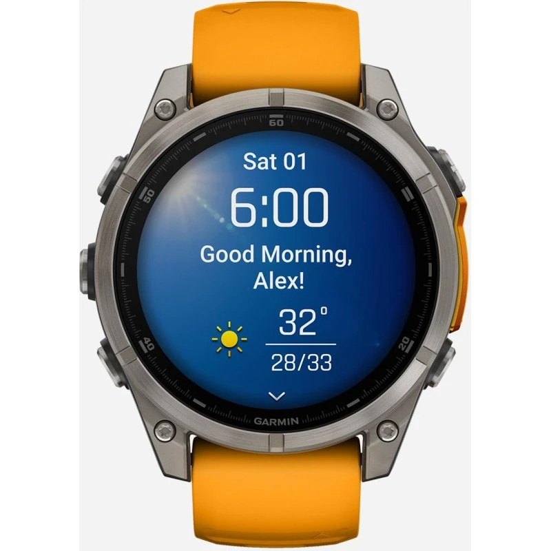 Garmin Fenix 8 47 mm AMOLED Sapphire Titanio