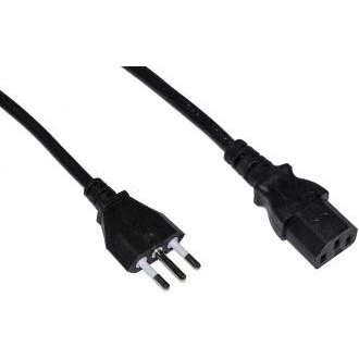 Cavo Alimentazione Spina Italiana Tripolare 10A - 1m