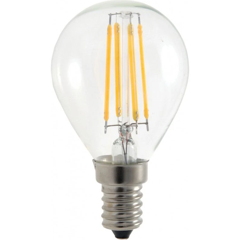 Linkled Lampada a Led Filamento Sfera 4W E14 2700K
